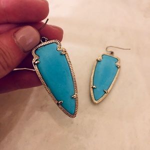 Kendra Scott Skylar Arrowhead Retired Earrings